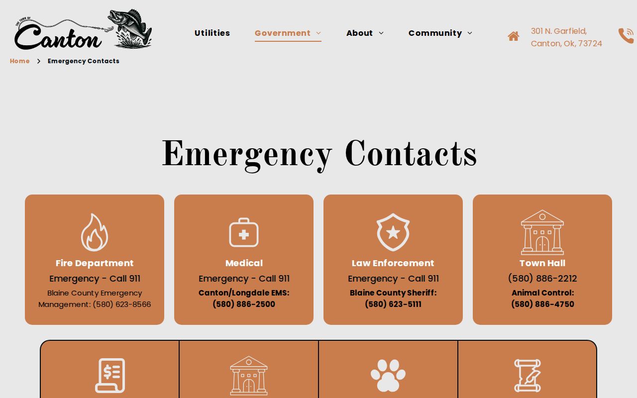 Blaine County Sheriff contact fallback for active warrants