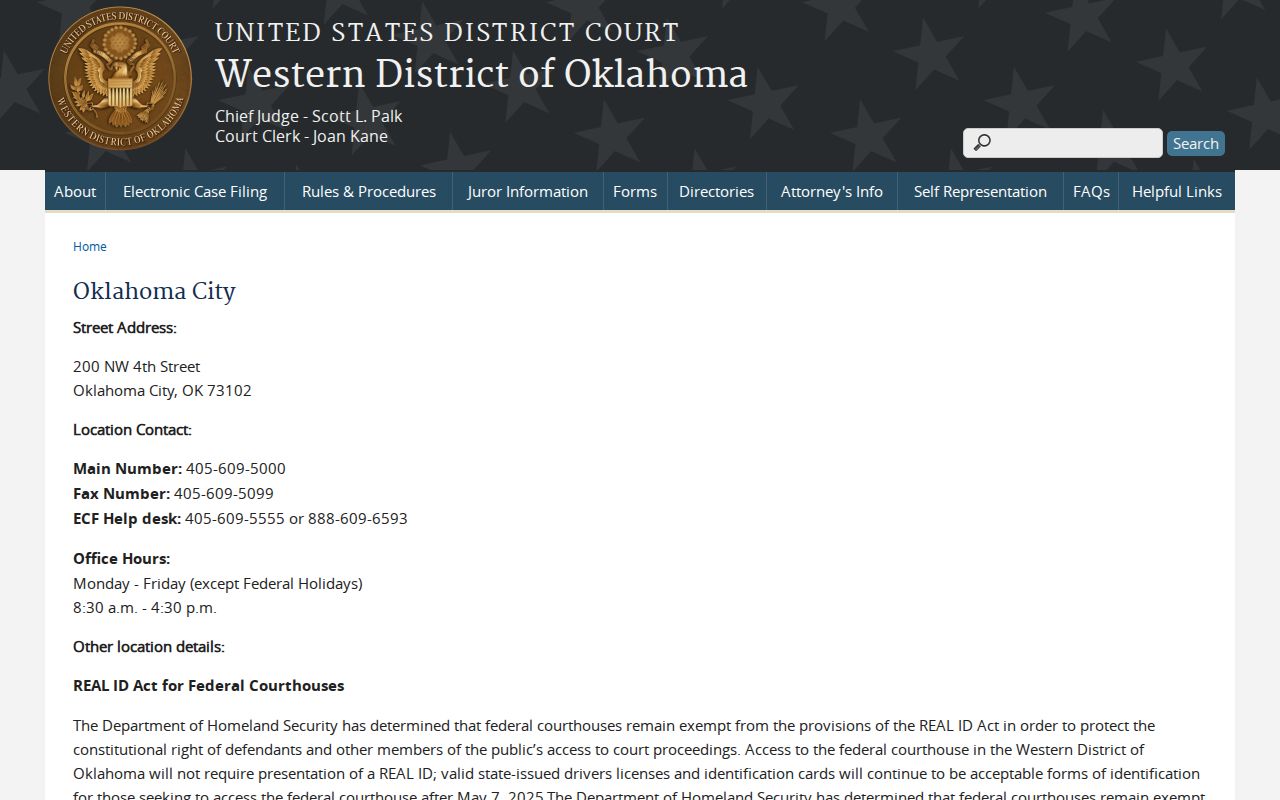 Federal courthouse boundary for Blaine County warrant records